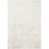 Naya Hand Loomed Modern Area Rug in White/Gray