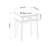 Cabral End Table with Storage - Nightstand with Drawer, Living Room-957580710