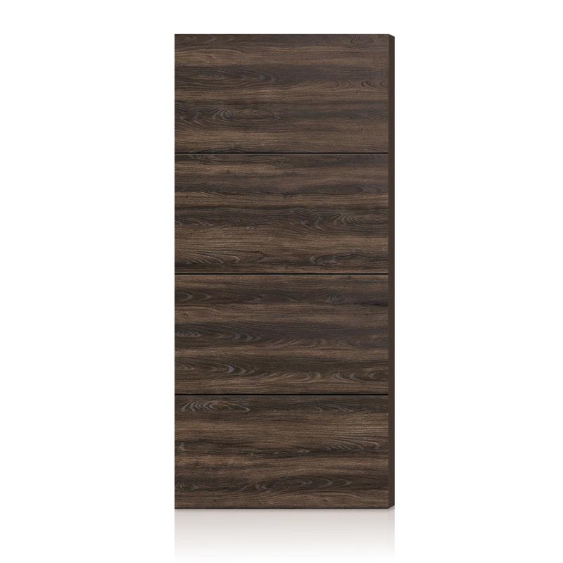 Dalle de porte intérieure en noyer, 34 po x 92 po