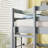 Space-saving Detachable Triple Twin Rubber-wood Bunk Bed-1516473359