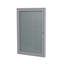 Babillard fermé en vinyle avec cadre en satin 1 porte Ghent-11138570-11138564-11138567
