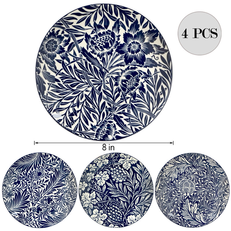 Secret Garden Fine China Dessert Plate