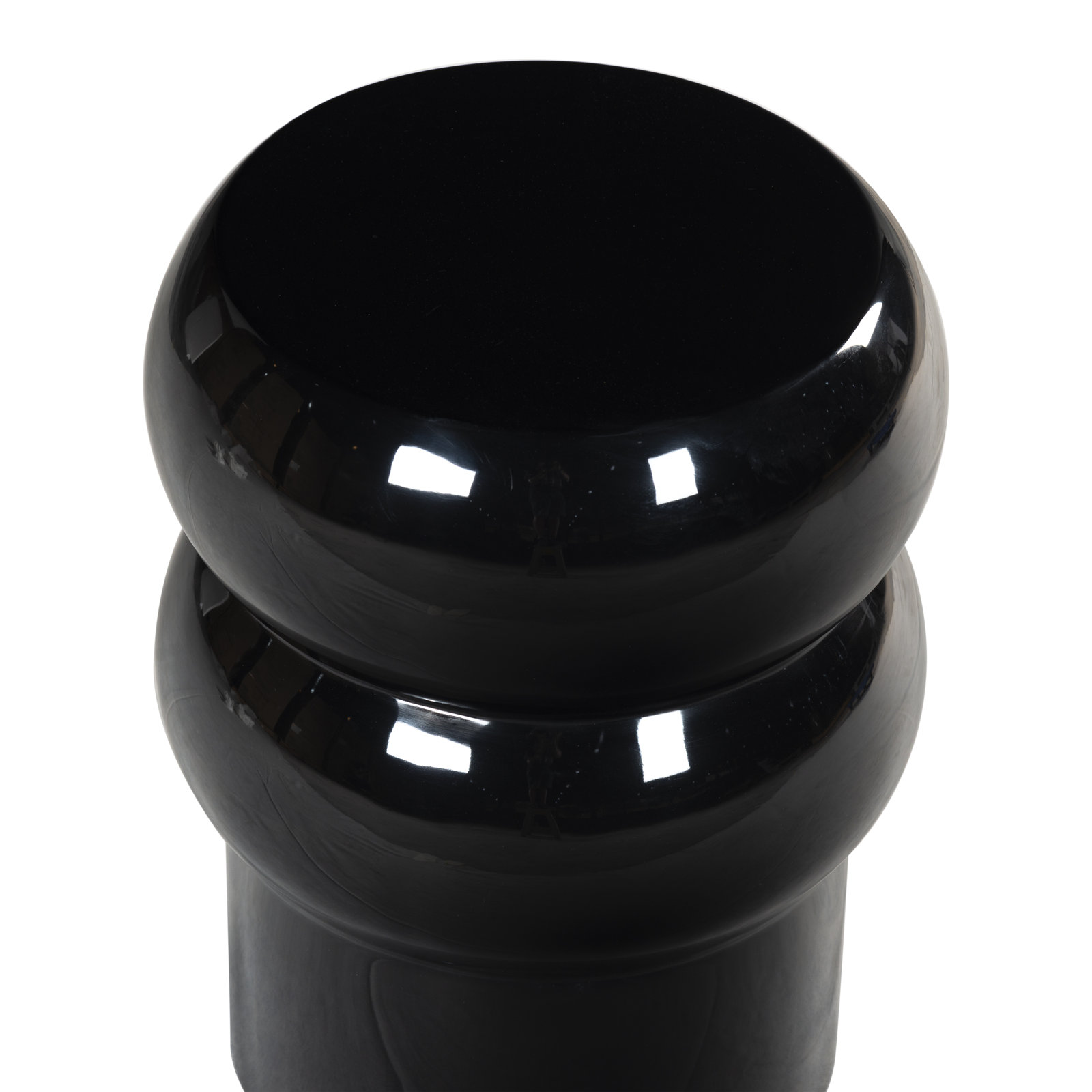 13" End Table, Black
