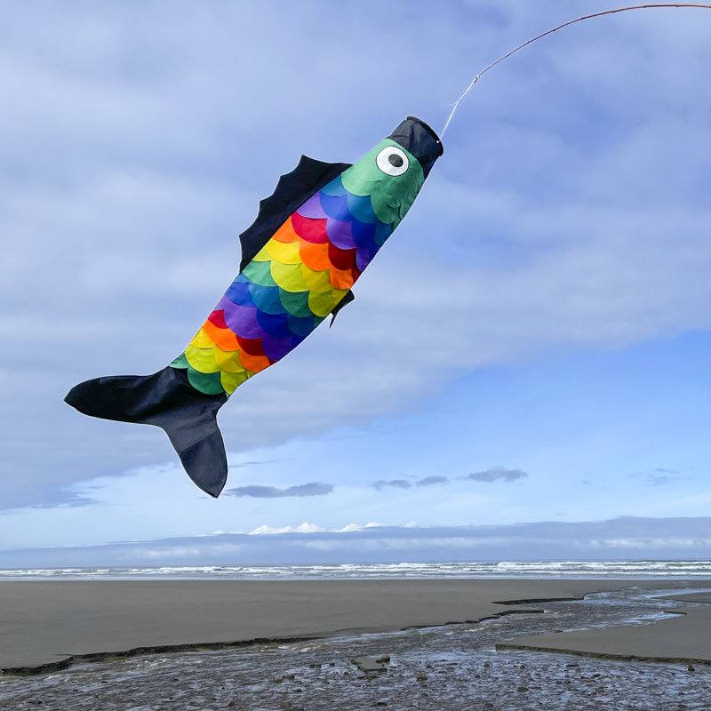 Rainbow Scales 60" Fishsock