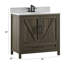 Ensemble de meuble-lavabo simple 36 po Hunstant-1618743690