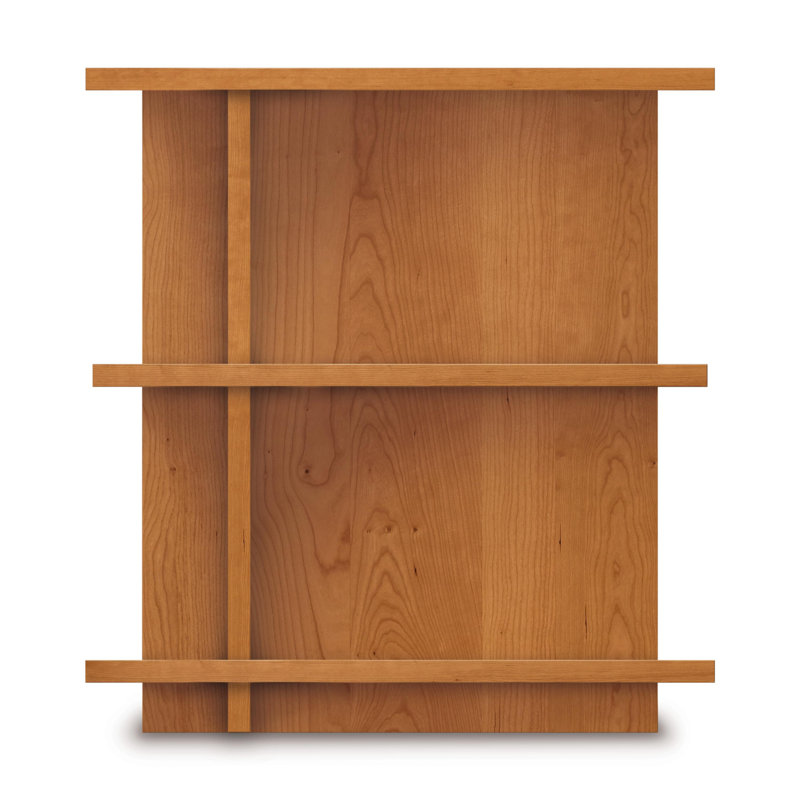 Mansfield Solid Wood Nightstand, Natural Cherry, Left