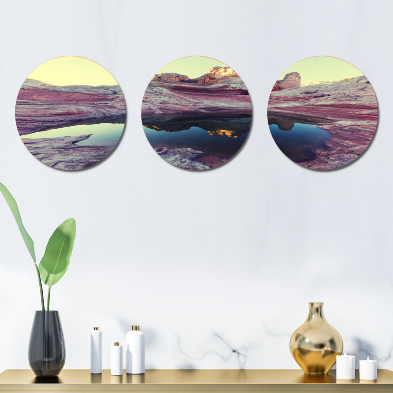Ensemble de 3 décorations murales
