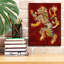 «Lion Crest» par Artpoptart, art mural sur toile-1461702878