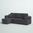 Senter Upholstered L-Shaped Sectional Reversible-790707136