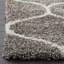 Tapis gris et ivoire à motif géométrique Darrold-617201812