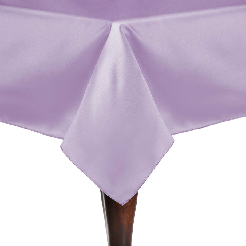 Ultimate Textile Rectangular Tablecloth, 108" x 60", Lilac, 2
