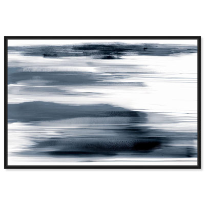 Art mural bleu sur toile Blue Mirage par 