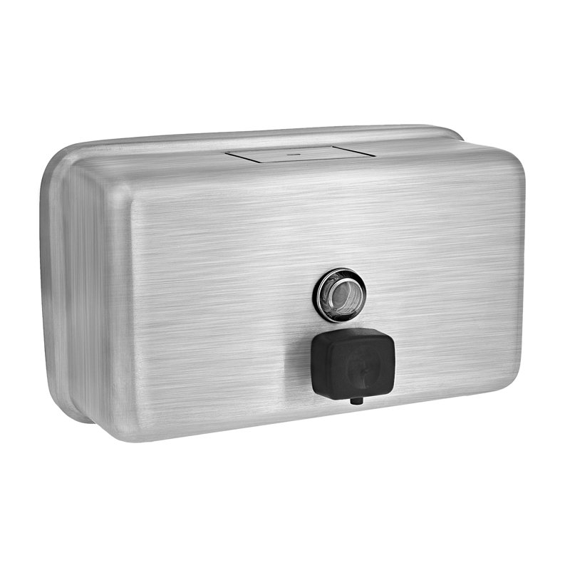 Manual Surface-Mounted  Liquid Horizontal Soap Dispenser