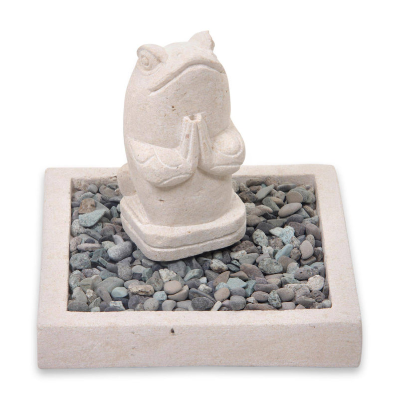 Porte-encens Chung Frog in Pond