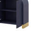 Armoire à panneau ondulé 4 portes à 4 portes avec tablettes réglables-118558376
