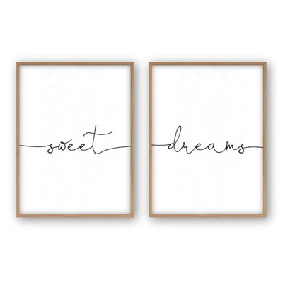 Sweet Dreams - 2 Piece Print