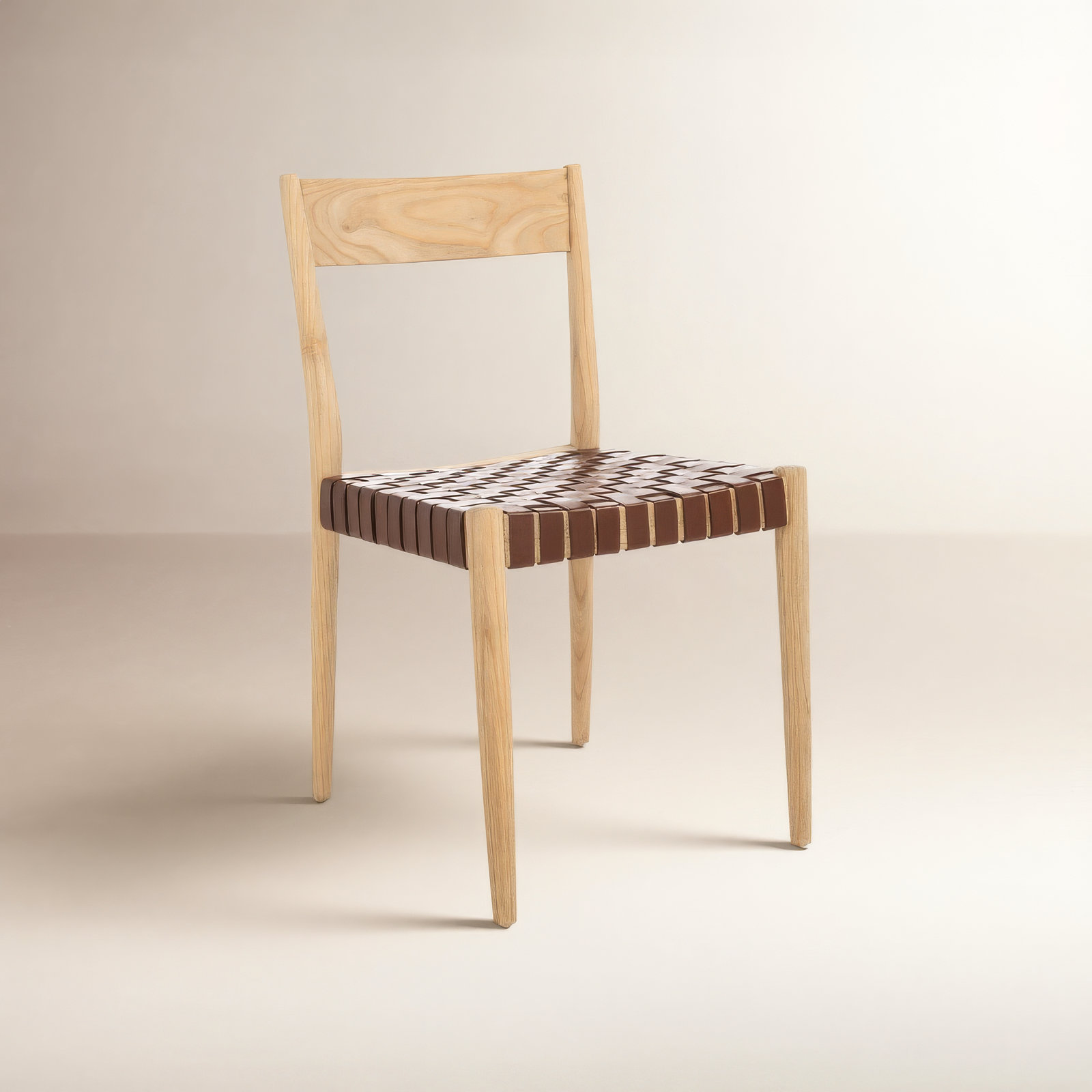 Cosme Armchair, Cognac/Natural