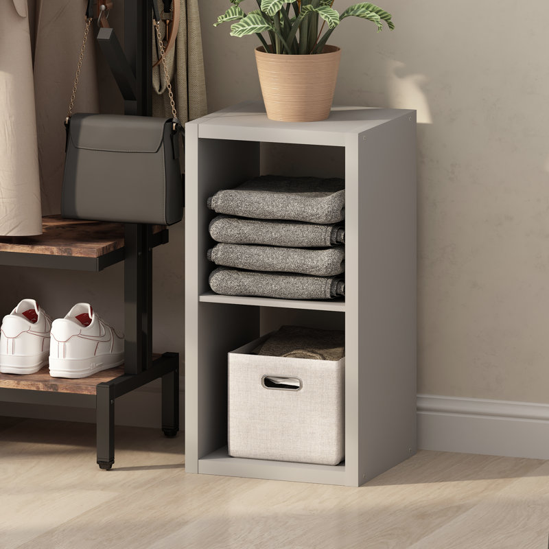 Bollay Closet System, Light Grey