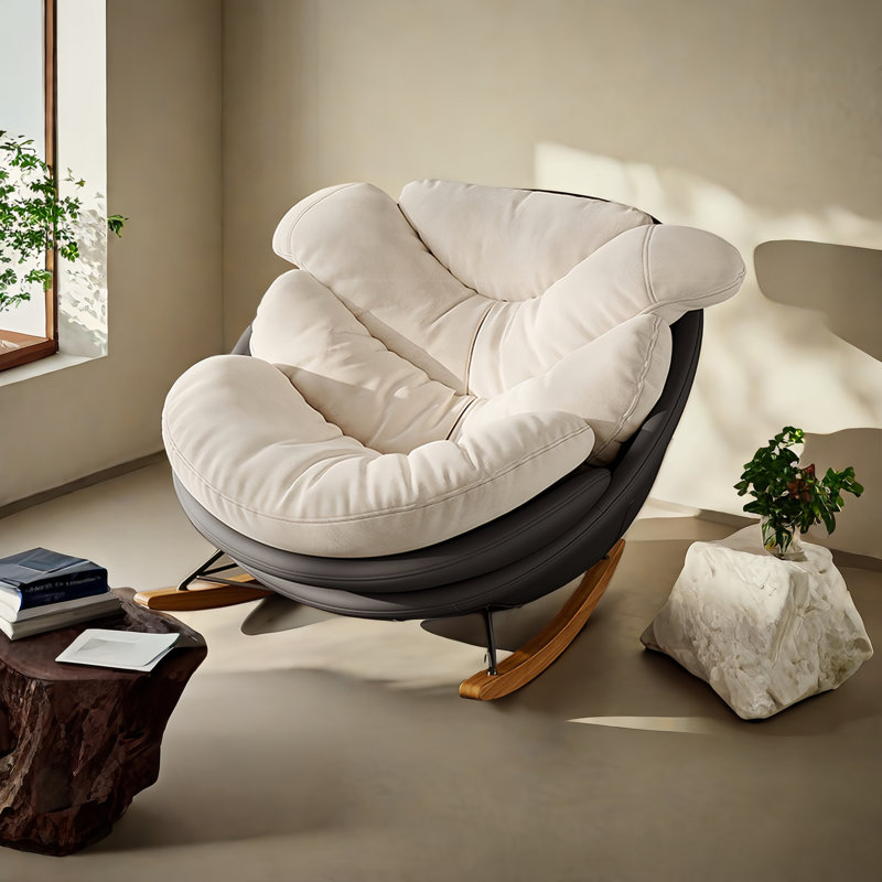 Fauteuil berçant, Gris foncé