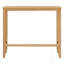 Ensemble de salle à manger rectangulaire en bois avec 2 chaises-409046677-409046683-409046685