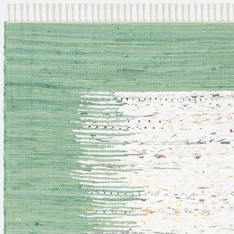 Cotton Hand Woven Area Rug, Rectangle 152 x 244 cm