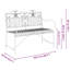 Steel Outdoor Bench-1476335575