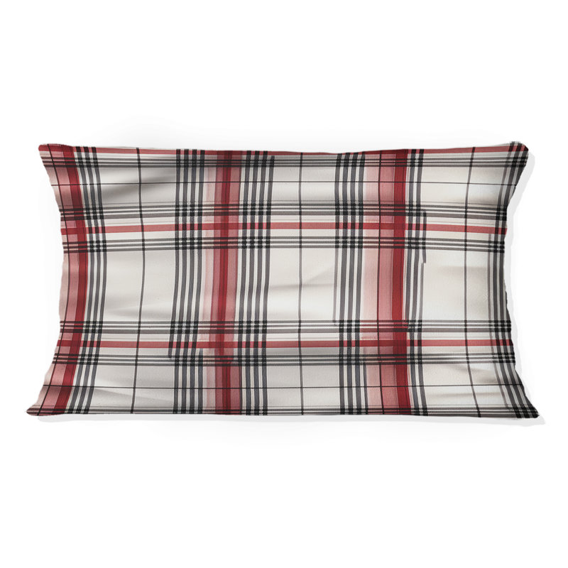 Coussin Rustic Farmhouse Plaid