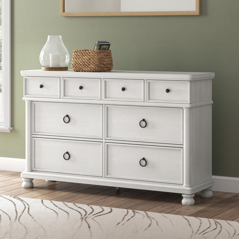 Greddinton Dresser, White