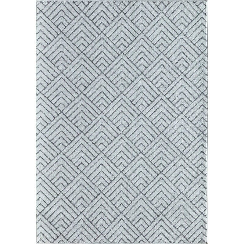 Aneeya Performance Geometric Indoor Rug, Rectangle 8'3" x 10'0"