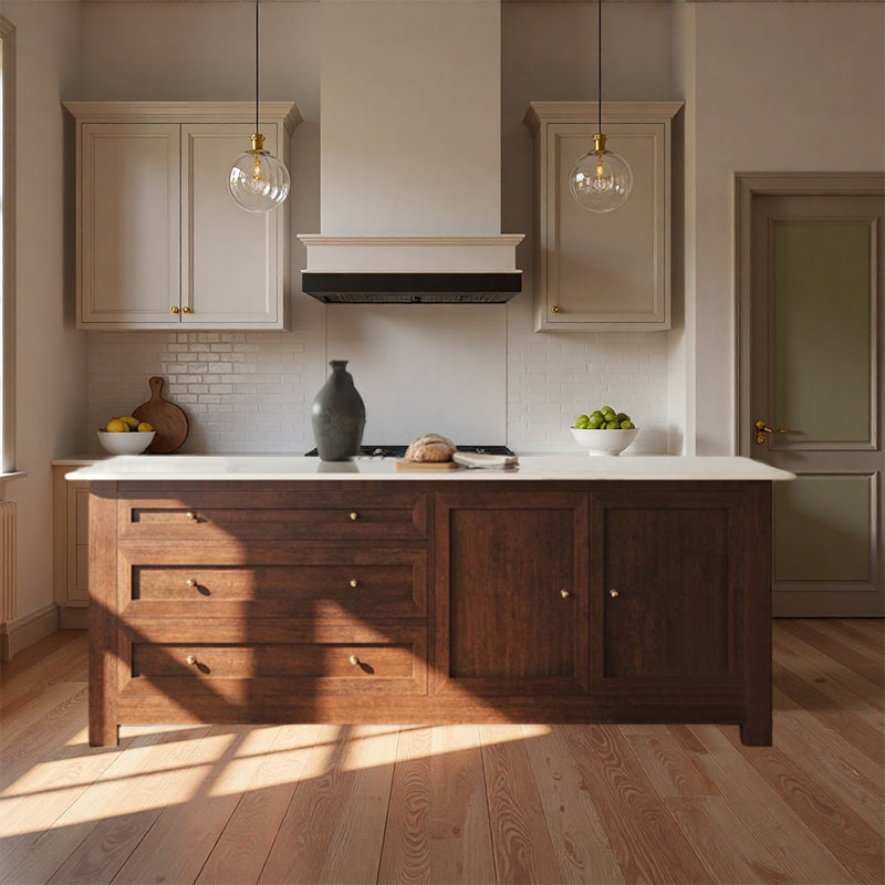 Creative Vintage Kitchen Island with Versatile Use for Kitchen Dining Room