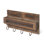 4 - Hook Wall Mounted Coat Rack