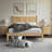 Shaker Solid Wood Panel Bed-99840986-15076783