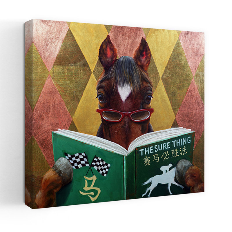 Art urbain contemporain Wise Bet, H 18 po x l 18 po