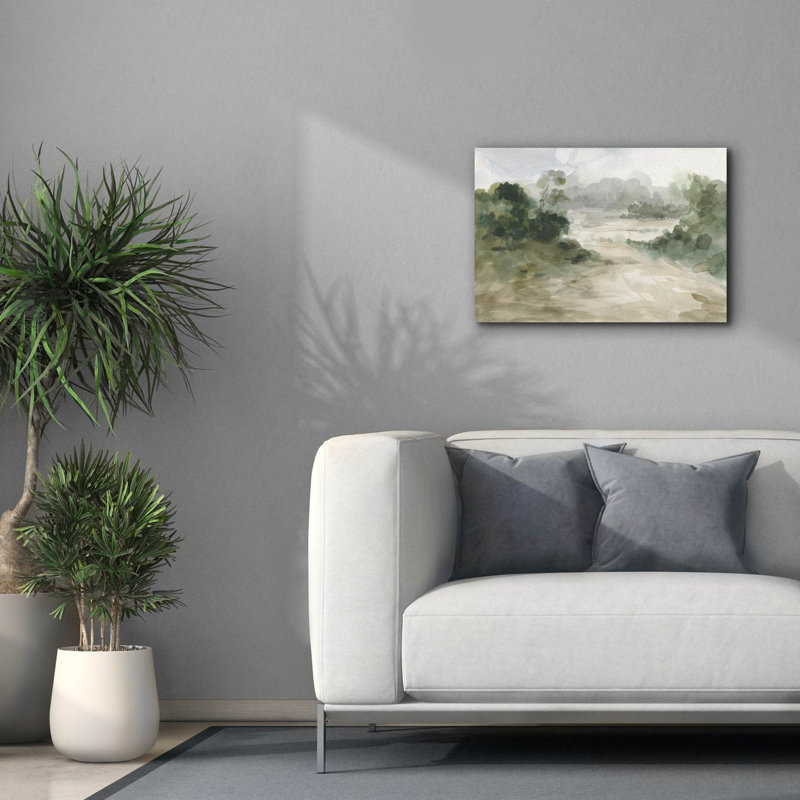 «Verdant 1» par Danhui Nai, art mural sur toile, H 18 po x l 26 po