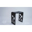 Tabouret de salle de bain noir