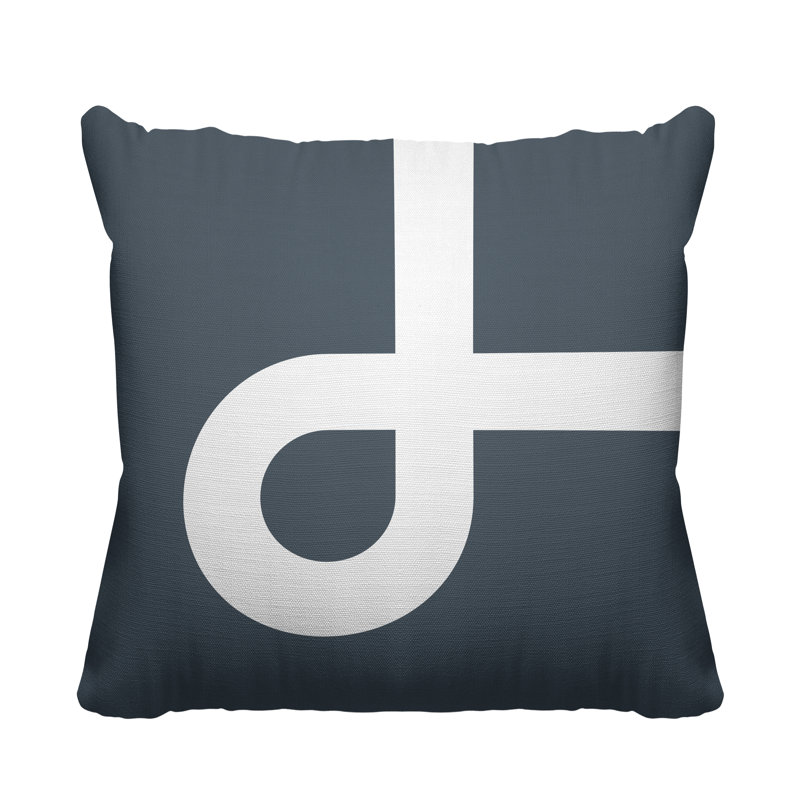Coussin intérieur / extérieur Channing, Gris, L 15 po x H 15 po