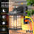  Dusk To Dawn Outdoor Lights With Gfci Outlet Sensor Outside Exterior Porch Wall Light Fixture, Anti-Rust Wall Mount Lantern,Waterproof Wall Sconce,Outside Lights For House Front Door(Bulb Not Include)