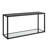 Vibaldy 63'' Glass Top Console Table