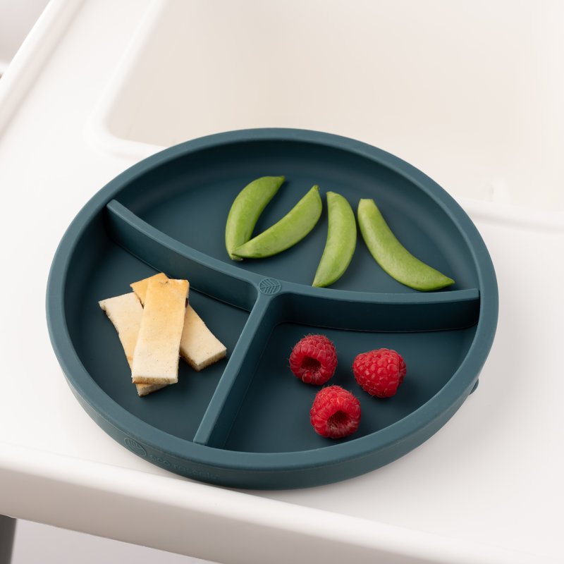 Silicone Divider Plate, Teal