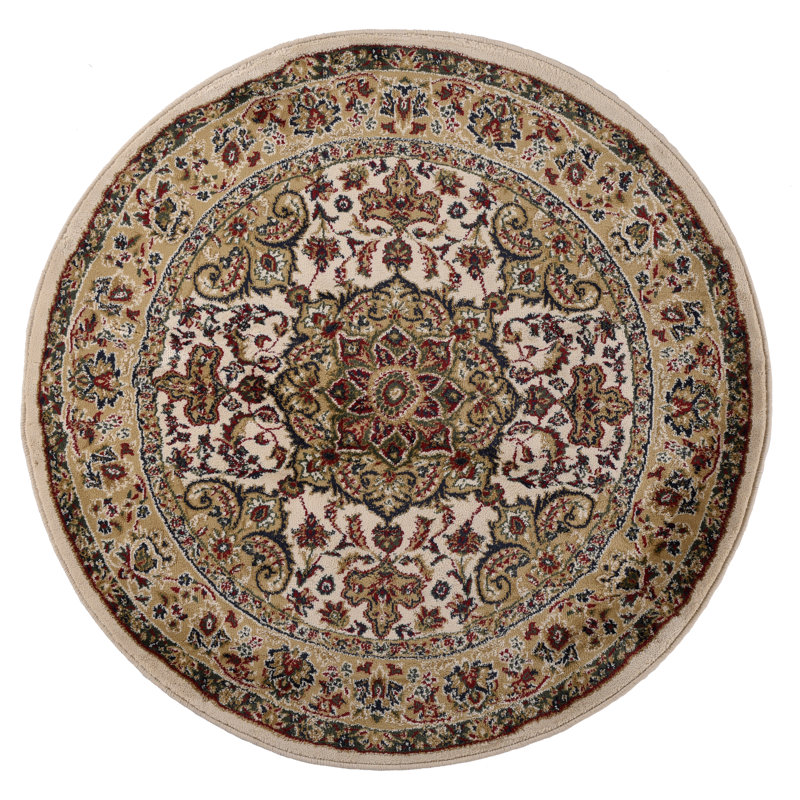 Round Oriental Area Rug, Round 200cm