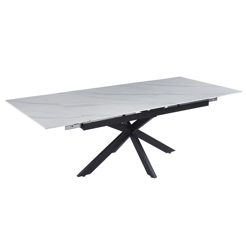 Table de salle à manger extensible Leisuremod Luvic Collection