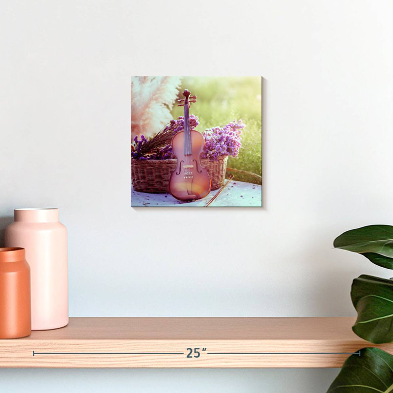 Violon Abarca Flower Garden, H 10 po x l 10 po