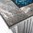 Nilgun Rectangle Steel Propane Smokeless Fire Pit Table