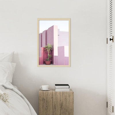 "La Muralla Roja 4" par Criss, impression d'art mural en bois