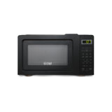 COMMERCIAL CHEF 0.7 Cu.Ft Microwave with 10 Power Levels, Black