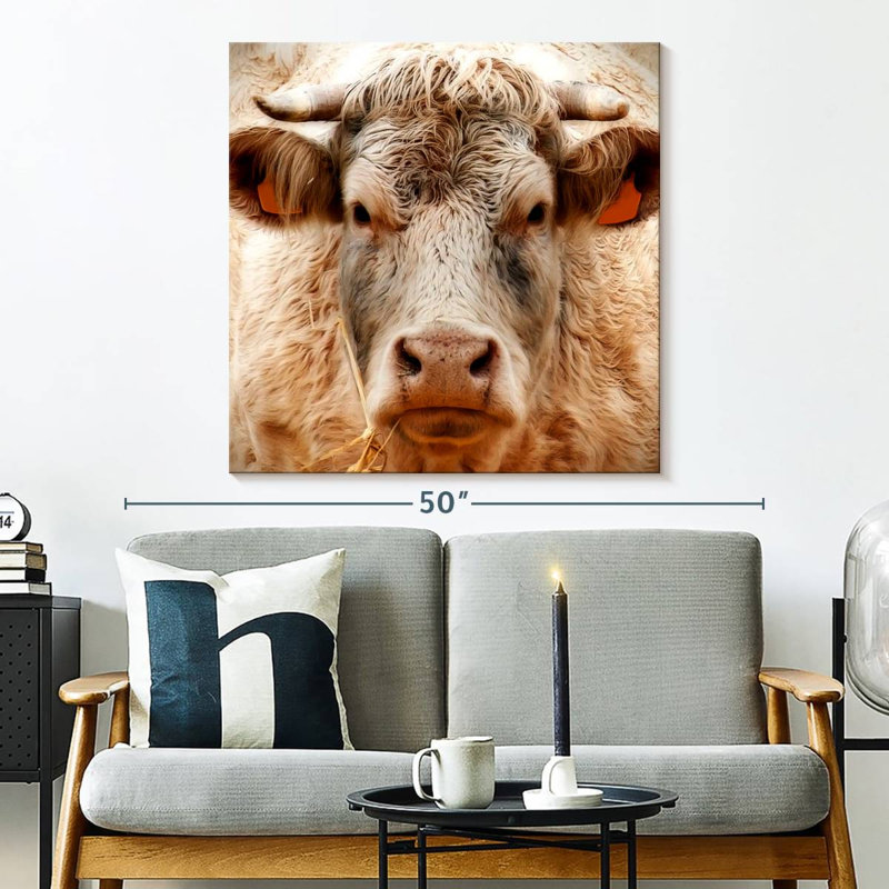 Brampt Mighty Bull, 33" H x 33" W