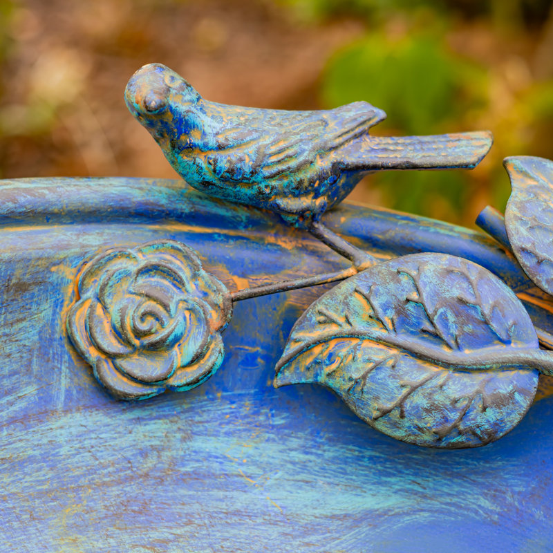 Daphane Metal Birdbath