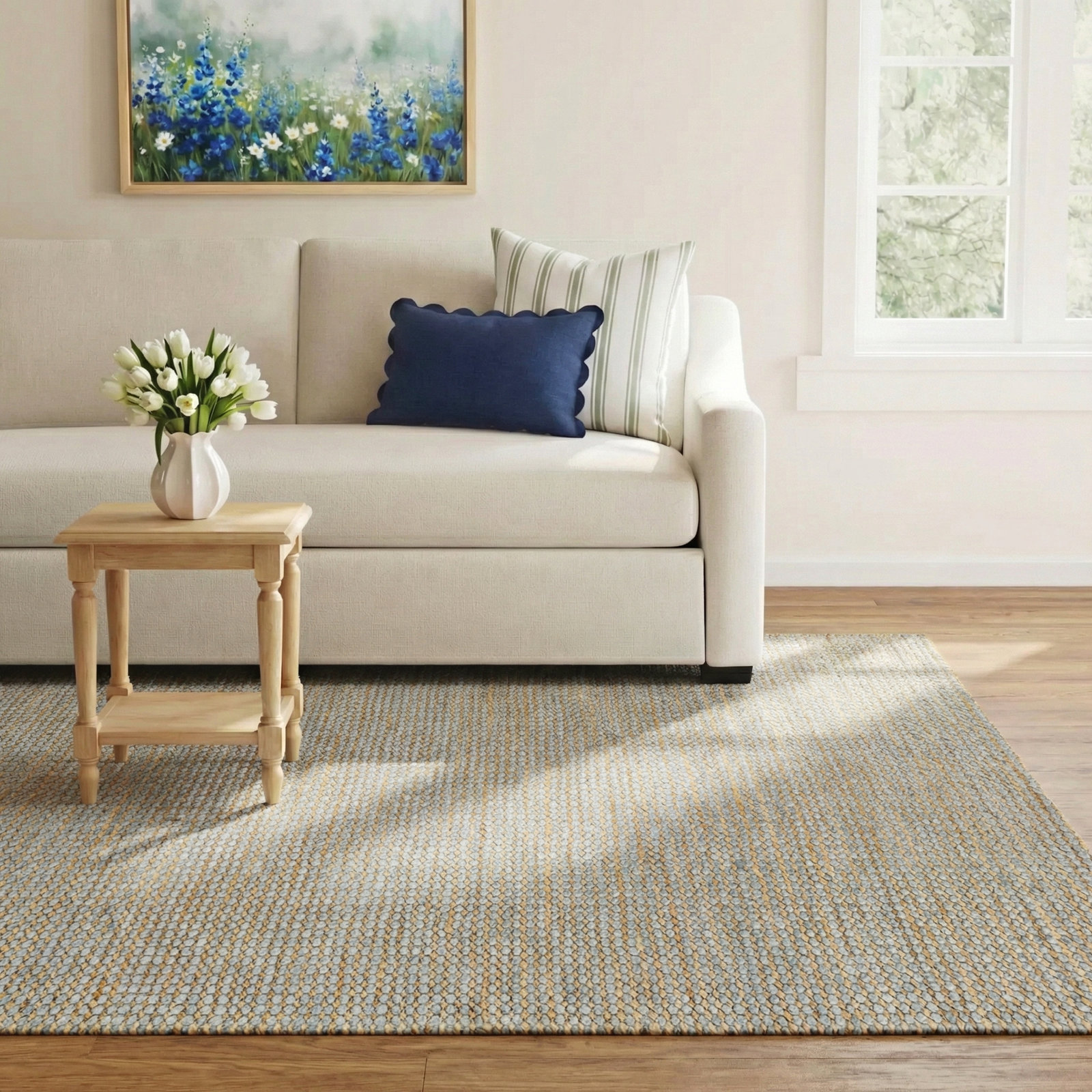 Palina Handmade Rug, Rectangle 8' x 10'