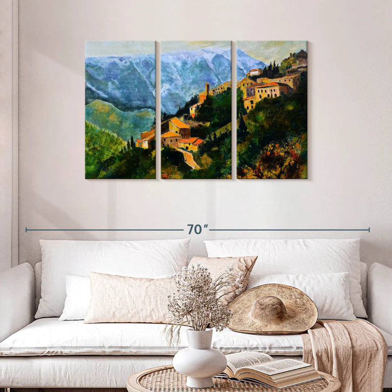 Alvord Brante In Provence, 28" H x 45" W