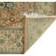 Tapis rouille beige fait à la main de couleur végétale Andriel, 6 pi 1 po x 9 pi 1 po